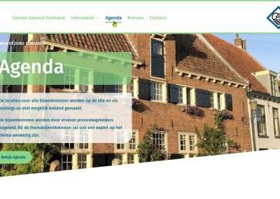 website voor Participatiehub van bewoners en (zorg)organisaties